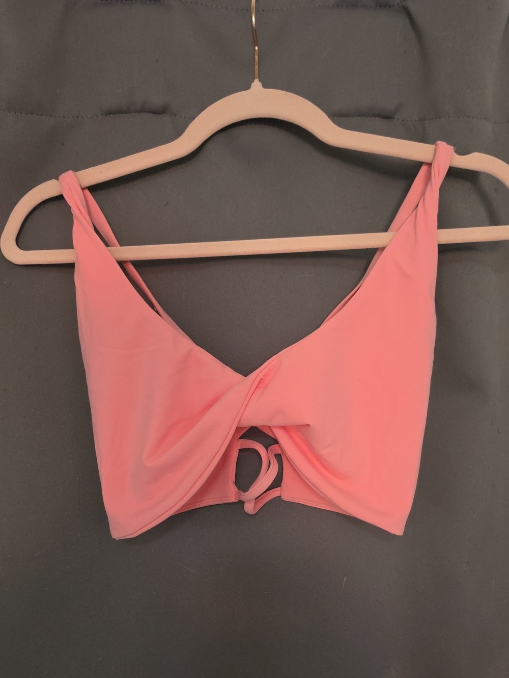 BuffBunny Coral Twist-Front Bralette